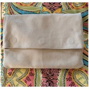 Moda Luxe Gianna Metallic Shimmering Clutch NWT